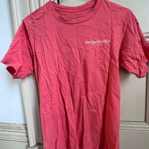 Margaritaville Coral Crew Neck Short Sleeve Tee